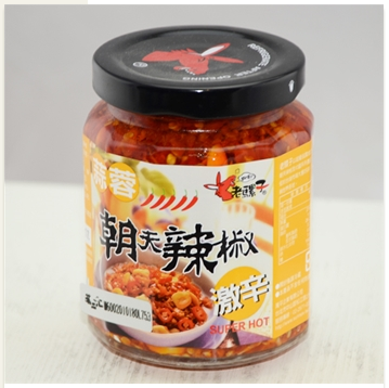 茗品匯進(jìn)口商品超市產(chǎn)品-臺(tái)灣老騾子蒜蓉辣椒