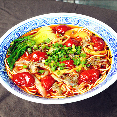 泡椒雞雜面
