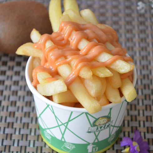 薯立方薯條產(chǎn)品-經(jīng)典千島醬