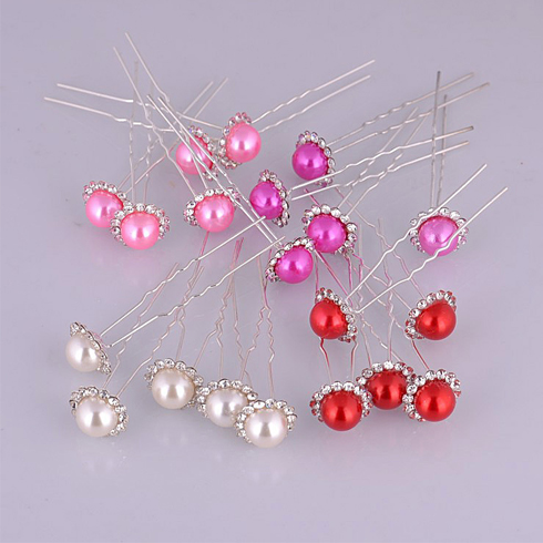 格調女王整體造型館項目-珍珠鑲鉆插針發(fā)簪