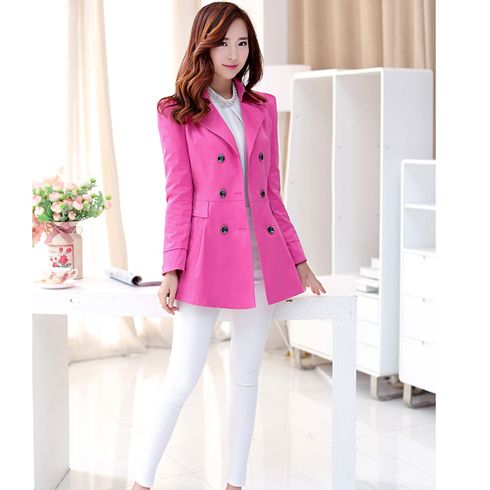 沃庫微時尚生活館產品-OL職業(yè)長外套