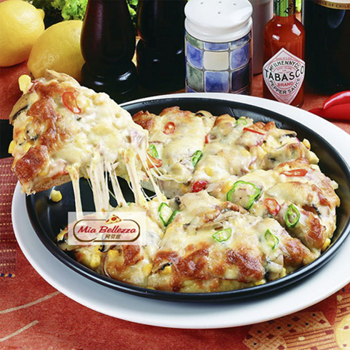 阿貝茲手工薄餅披薩產品-田園美味披薩