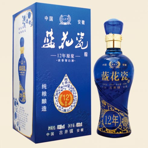 復(fù)興夢白酒產(chǎn)品-復(fù)興夢蘭花瓷12年酒