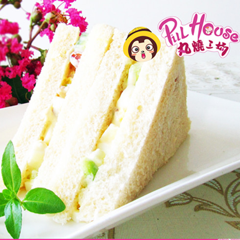 丸燒工場(chǎng)小吃-巨酷火腿奶酪三明治