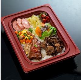 臺(tái)資味外賣快餐-茶樹菇老鴨