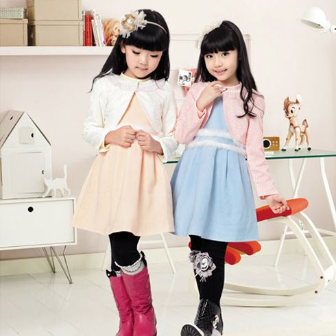 木木雨雨雨童裝產(chǎn)品-木木雨雨女童時(shí)尚連衣裙套裝