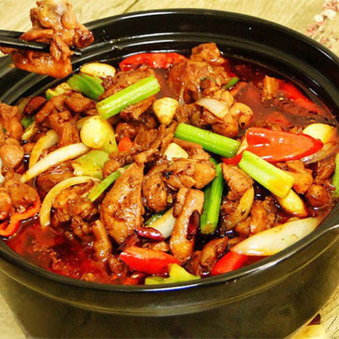 黃蜀郎雞公煲-雞公煲