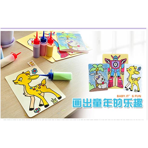 小蜜蜂DIY手工樂(lè)園-沙畫主題