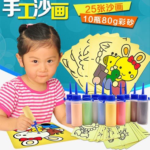 小蜜蜂DIY手工樂(lè)園-沙畫(huà)主題 