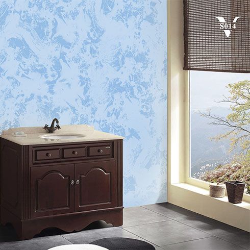 藍色肌理系壁材