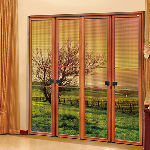 巨原紗窗-鋁合金折疊紗門(mén)