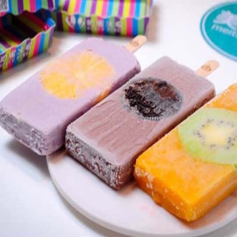 水果配對(duì)冰棒