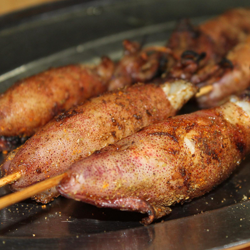 街頭霸王小吃車(chē)-烤魷魚(yú)