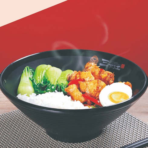 紅燒魚(yú)塊大碗飯