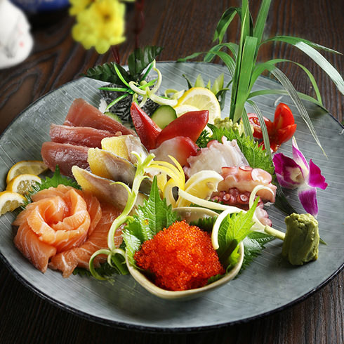 精三品刺身拼盤(pán)