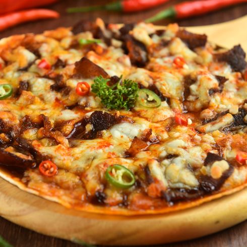 米字旁韓國(guó)餐廳-韓式烤肥牛披薩