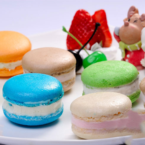 歐蜜麗雅美人魚冰淇淋-馬卡龍冰淇淋