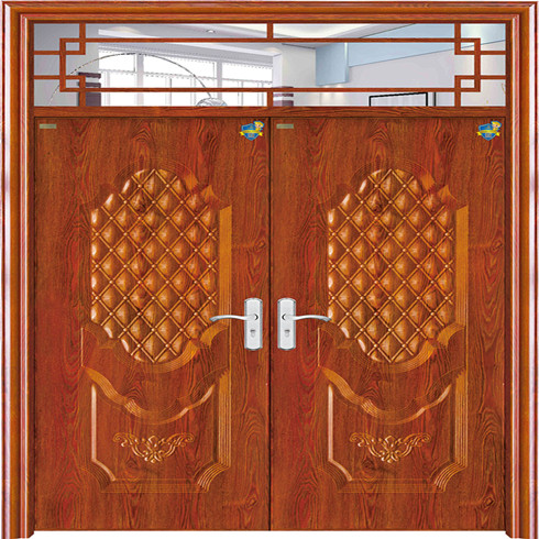 唯美宅配門窗(沉香木)金玉滿堂
