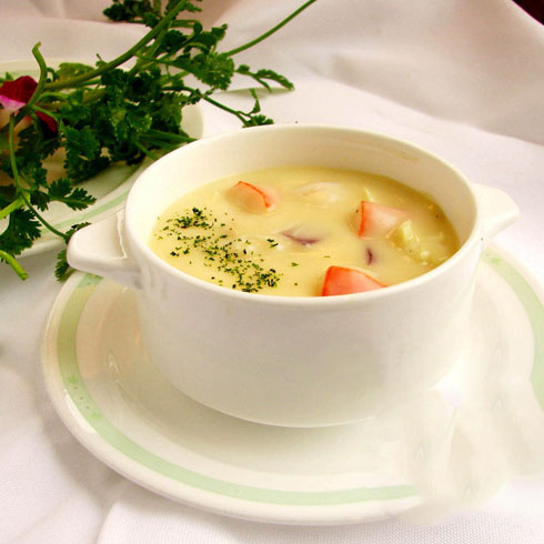 歐蜜麗雅美人魚(yú)冰淇淋-海鮮濃湯