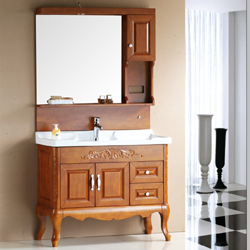 樂鵬衛(wèi)浴實(shí)木浴室柜館