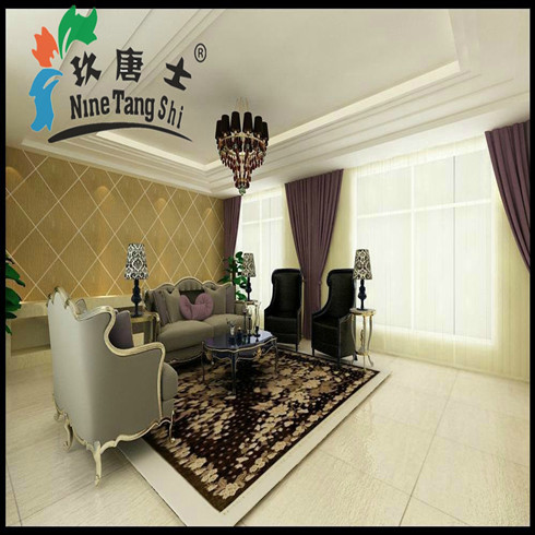 沙畫(huà)壁材沙發(fā)背景