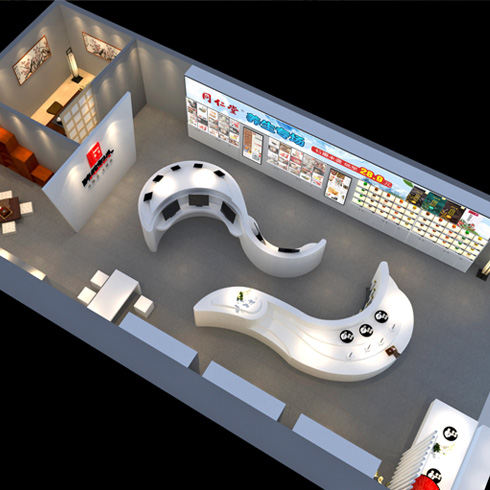 實(shí)體店效果圖