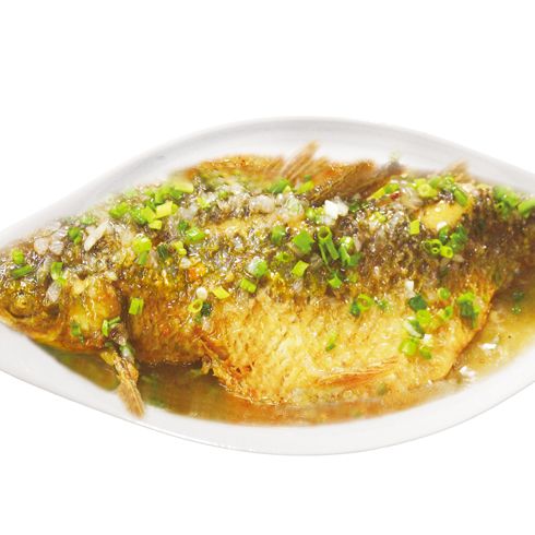 新粵西樓鹵味紙包雞-蔥油魚