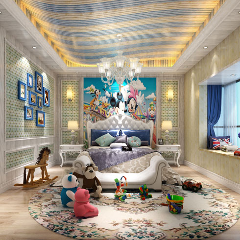 超感覺(jué)集成墻面-兒童臥室