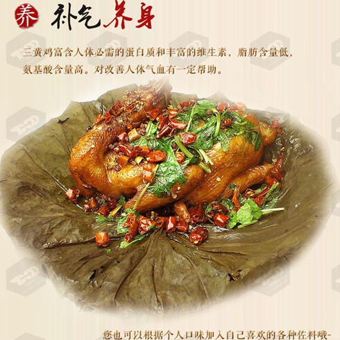 叫花雞補氣養(yǎng)生