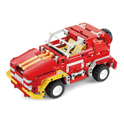 遙控電動(dòng)拼裝積木車