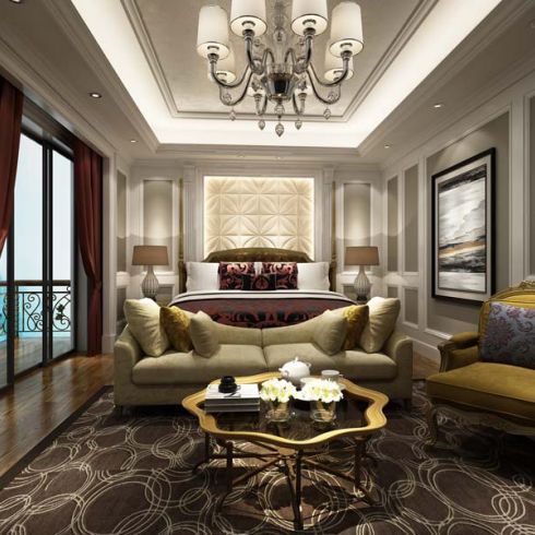 美溯智能魔拼-簡約風(fēng)客廳