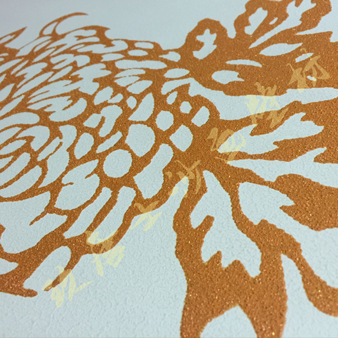 玖唐士沙畫(huà)壁材近景