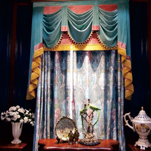 夢萊幔窗簾-復(fù)古系列