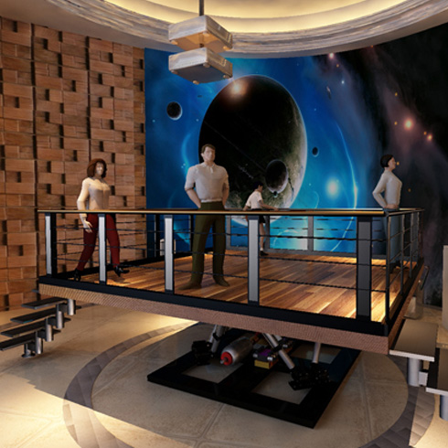 互動颶風(fēng)體驗概念圖