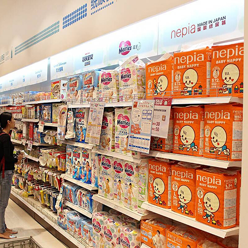 欣欣王子母嬰用品-進口產(chǎn)品貨柜