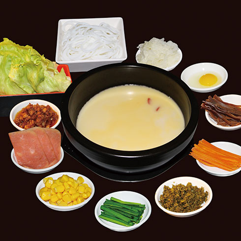張一碗過(guò)橋米線-雞湯米線配料