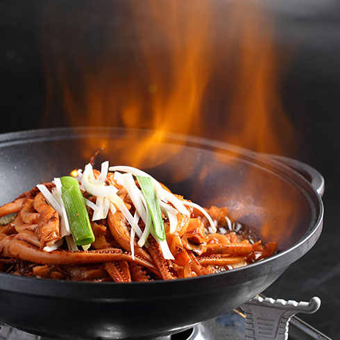 活火貨火焰醉鵝-烤魷魚(yú)