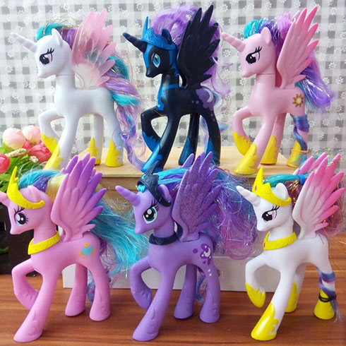 純真童話(huà)童車(chē)-彩虹小馬玩具