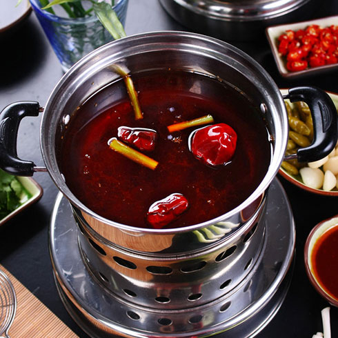 開心1+1旋轉(zhuǎn)串串-特色時尚香辣鍋