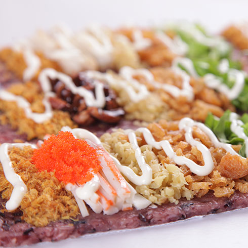 米棒飯團-沙拉魚籽飯團