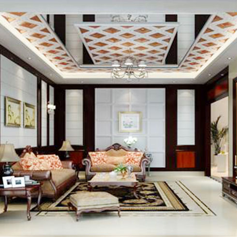 皇家洛克納米集成墻飾-美式風格裝飾效果