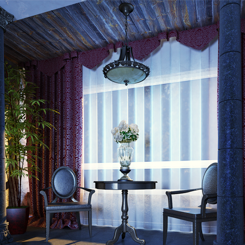 美屋定制養(yǎng)生墻飾-夢(mèng)幻裝修效果圖