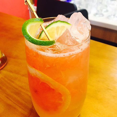 雞樂(lè)士漢堡王-香橙檸檬飲品