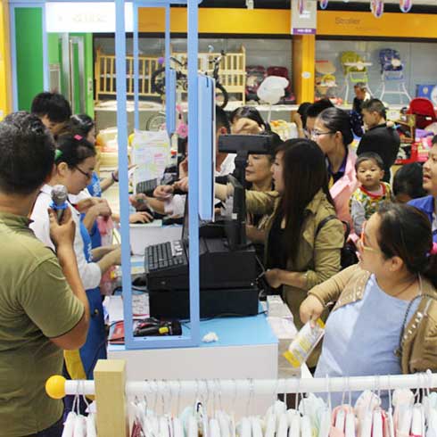 愛(ài)親母嬰生活館-收銀臺(tái)