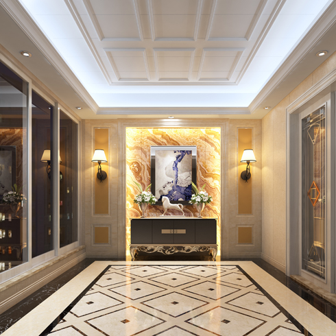 匯星品集成墻面-歐式陽臺(tái)