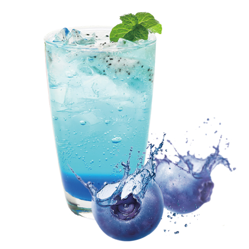 麻辣碗約麻辣燙-藍莓果飲