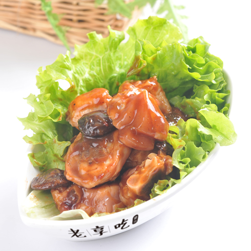 老享吃便當-蜜汁香菇雞肉