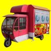 美味時(shí)代小吃車(chē)-紅色三輪餐車(chē)