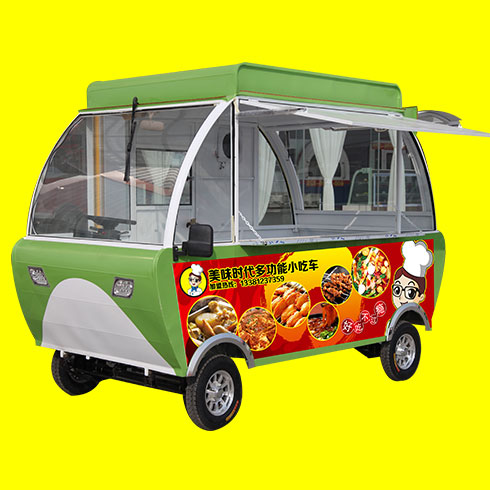 美味時(shí)代小吃車(chē)-燈籠餐車(chē)