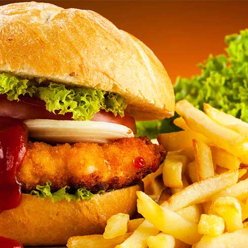 雞團軍大雞排-香辣雞腿堡